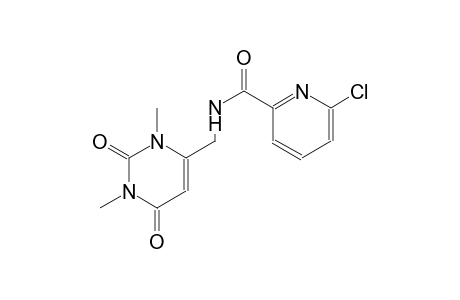 2-pyridinecarboxamide, 6-chloro-N-[(1,2,3,6-tetrahydro-1,3-dimethyl-2,6-dioxo-4-pyrimidinyl)methyl]-