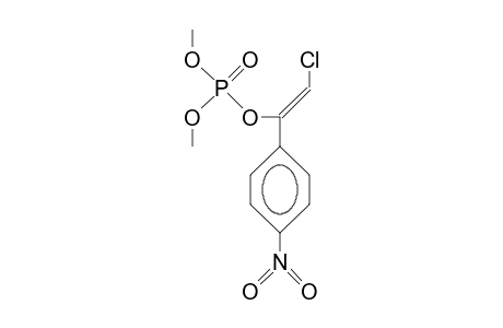 (Z-2-Chloro-1-[4-nitrophenyl]-vinyl)-dimethyl-phosphate