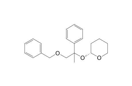 (R)-3-Benzyloxy-2-phenyl-2-[(tetrahydropyran-2-yl)oxy]propane