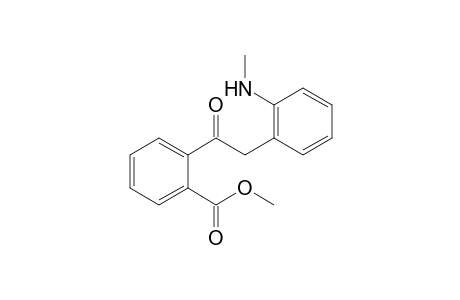 Methyl 2'-methylaminodeoxybenzoin-2-carboxylate
