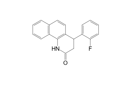 4-(2-Fluorophenyl)-3,4-dihydrobenzo[h]quinolin-2(1H)-one