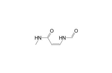 2-Propenamide, 3-(formylamino)-N-methyl-, (Z)-