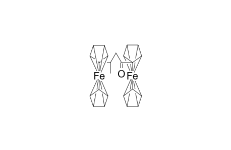 Ferrocene, 1,1''-(1-methyl-3-oxo-1,3-propanediyl)bis-