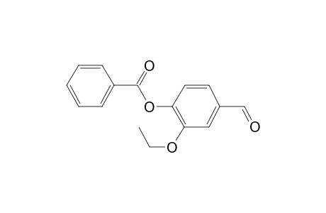 Benzoic acid, (2-ethoxy-4-formyl)phenyl ester