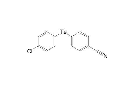 4-Chlorophenyl 4-cyanophenyl telluride