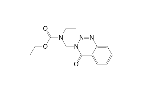 Ethyl N-ethyl-N-(4-oxo-1,2,3-benzotriazin-3(4H)-yl)-methyl carbamate