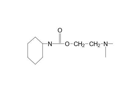 cyclohexanecarbamic acid, 2-(dimethylamino)ethyl ester