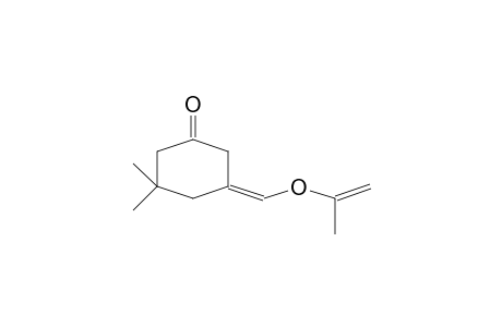 CYCLOHEXANONE, 3,3-DIMETHYL-5-[[(1-METHYLETHENYL)OXY]METHYLENE]-