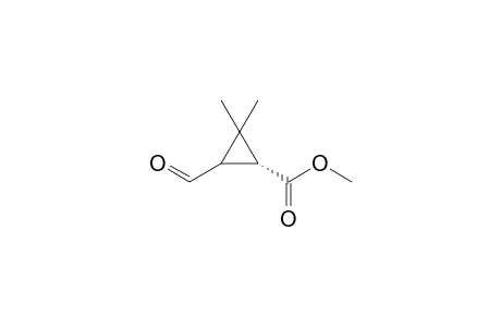 Methyl (1R)-3-formyl-2,2-dimethylcyclopropane-1-carboxylate