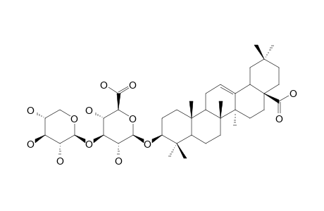 3-O-BETA-[XYLOPYRANOSYL-(1->3)-GLUCURONOPYRANOSYL]-OLEANOLIC-ACID