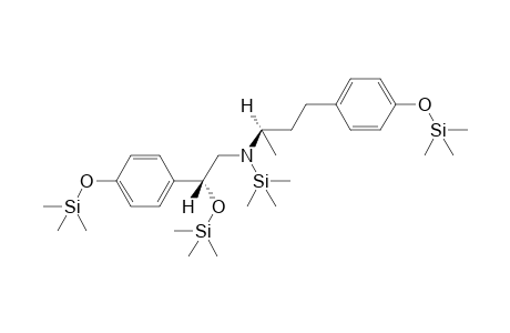 Ractopamin, N,O,O',O''-tetrakis-TMS 1.Isomer