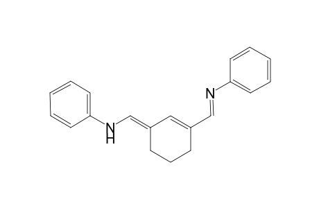 N-((E)-(3-[(E)-(Phenylimino)methyl]-2-cyclohexen-1-ylidene)methyl)aniline