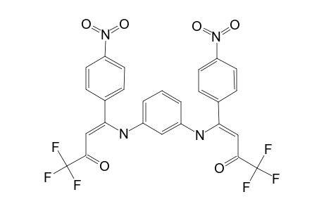 (Z,Z)-N,N'-BIS-[4,4,4-TRIFLUORO-1-(4-NITROPHENYL)-3-OXO-1-BUTEN-1-YL]-1,3-PHENYLENEDIAMINE