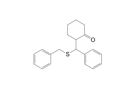 2-[.alpha.-(Benzylthio)benzyl]cyclohexanone