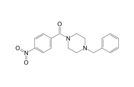(4-benzylpiperazin-1-yl)-(4-nitrophenyl)methanone