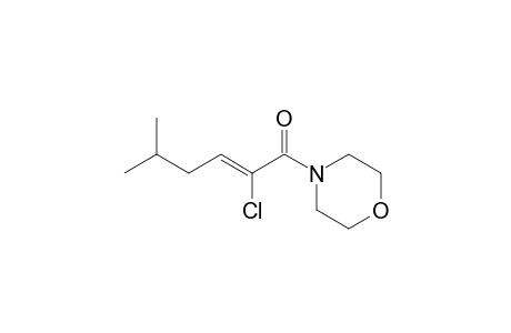 4-[(Z)-(1'-Chloro-4'-methylpent-1'-en-1'-yl)carbonyl]-morpholine