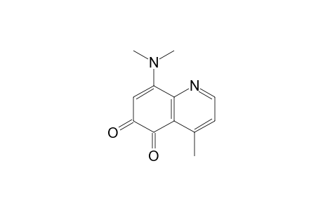 8-(dimethylamino)-4-methyl-5,6-quinolinedione