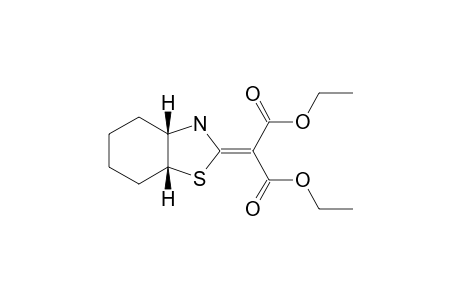 DIETHYL-2-(CIS-OCTAHYDRO-BENZO-THIAZOL-2-YLIDENE)-MALONATE