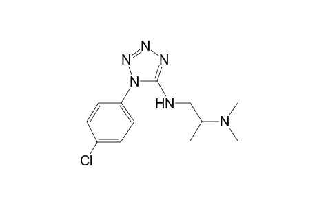 N(1)-[1-[4-Chlorophenyl]-1H-tetrazol-5-yl]-N(2),N(2)-dimethyl-1,2-propanediamine