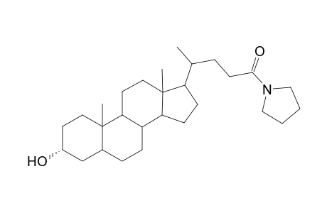 Pyrrolidinyllithocholylamide