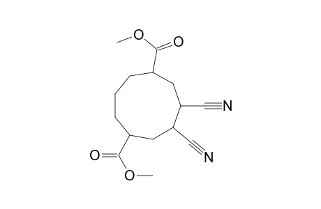 Dimethyl 3,4-dicyanocyclononane-1,6-dicarboxylate
