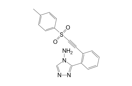 4-Amino-3-[2-(p-toluenesulfonylethynyl)phenyl]-1,2,4-triazole