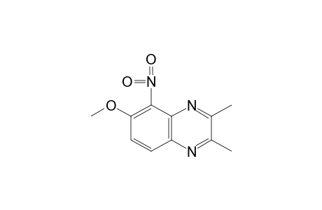 2,3-DIMETHYL-6-METHOXY-3-NITROQUINOXALINE
