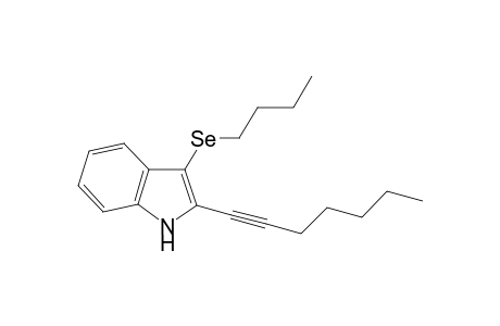 3-(Butylselanyl)-2-(hept-1-yn-1-yl)-1H-indole