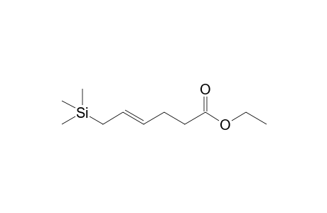 Ethyyl 6-(trimethylsilyl)-4-hexen-1-oate