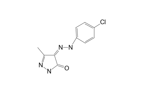 4-p-Chlorophenylhydrazono-3-methyl-2-pyrazolin-5-one