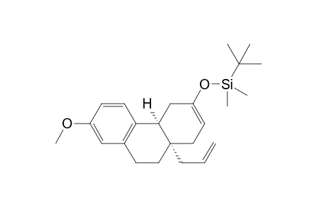 ((4aS,10aS)-10a-allyl-7-methoxy-1,4,4a,9,10,10a-hexahydrophenanthren-3-yloxy)(tert-butyl)dimethylsilane
