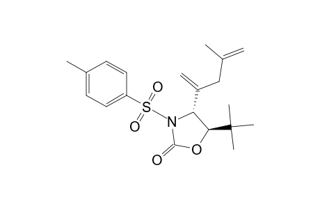 trans-N-p-Toluenesulfonyl-5-t-butyl-4-[1-(2-methylallyl)vinyl]-2-oxazolidinone