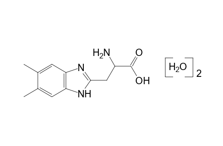 alpha-AMINO-5,6-DIMETHYL-2-BENZIMIDAZOLEPROPIONIC ACID, DIHYDRATE