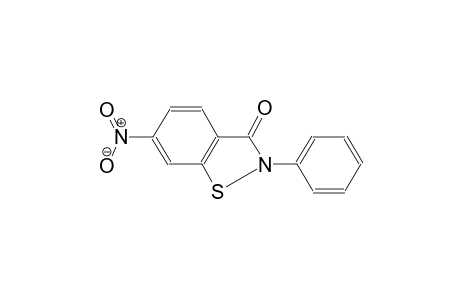 1,2-benzisothiazol-3(2H)-one, 6-nitro-2-phenyl-