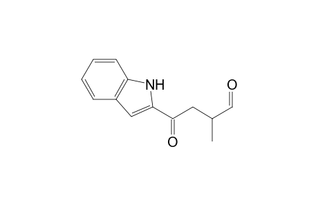 4-(1H-indol-2-yl)-2-methyl-4-oxobutanal