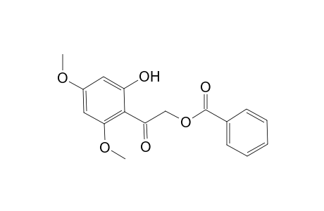 .omega.-Benzoyloxy-4,6-dimethoxy-2-hydroxyacetophenone