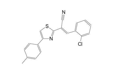 2-thiazoleacetonitrile, alpha-[(2-chlorophenyl)methylene]-4-(4-methylphenyl)-