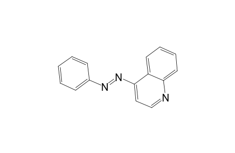 Quinoline, 4-(phenylazo)-