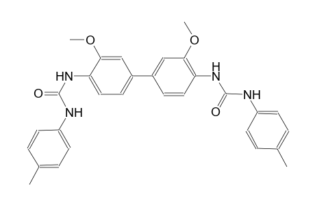 1,1'-biphenyl, 3,3'-dimethoxy-4,4'-bis[[[(4-methylphenyl)amino]carbonyl]amino]-