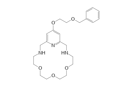 19-(2-Benzyloxyethoxy)-6,9,12-trioxa-3,15,21-triazabicyclo-[15.3.1]-heneicosa-1(21),17,19-triene