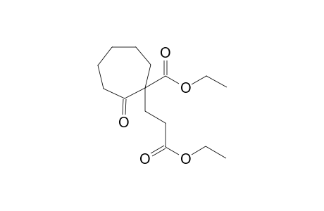 Ethyl 1-(3-ethoxy-3-oxopropyl)-2-oxocycloheptanecarboxylate