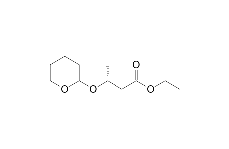Ethyl (3R)-3-(tetrahydropyran-2-yloxy)butanoate