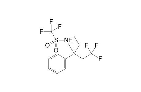 1,1,1-Trifluoro-N-(1,1,1-trifluoro-3-phenylpentan-3-yl)methanesulfonamide