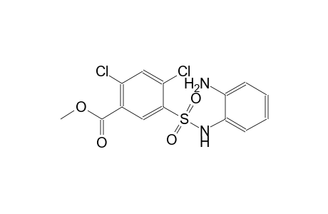 benzoic acid, 5-[[(2-aminophenyl)amino]sulfonyl]-2,4-dichloro-, methyl ester
