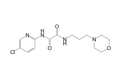 ethanediamide, N~1~-(5-chloro-2-pyridinyl)-N~2~-[3-(4-morpholinyl)propyl]-