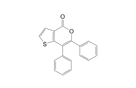 6,7-Diphenyl-4H-thieno[3,2-c]pyran-4-one