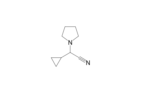 1-Pyrrolidineacetonitrile, .alpha.-cyclopropyl-