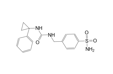 benzenesulfonamide, 4-[[[[(1-phenylcyclopropyl)amino]carbonyl]amino]methyl]-