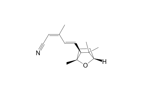 (1'R,2'S,4'S,2Z,4E)-5-(1',3',3'-Trimethyl-7'-oxabicyclo[2.2.1]hept-2'-yl)-3-methylpenta-2,4-dienenitrile