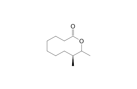 (8S,9RS)-8-Methyl-9-decanolide